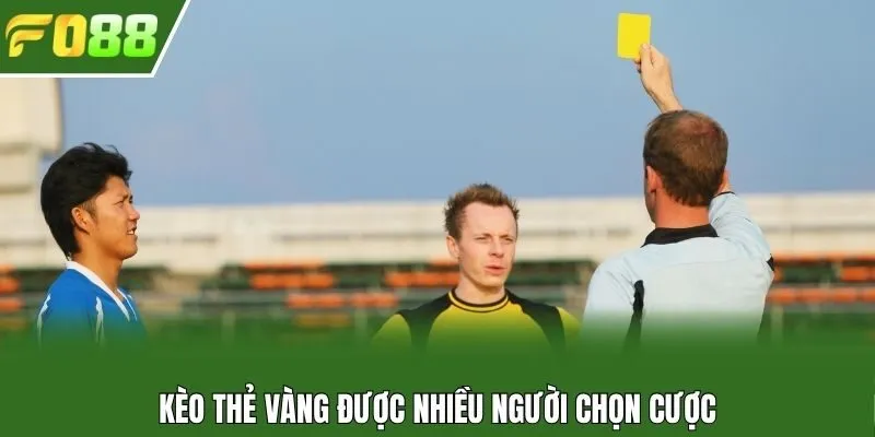 Kèo thẻ vàng được nhiều người chọn cược