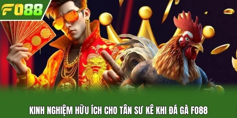 Kinh nghiệm hữu ích cho tân sư kê khi đá gà Fo88