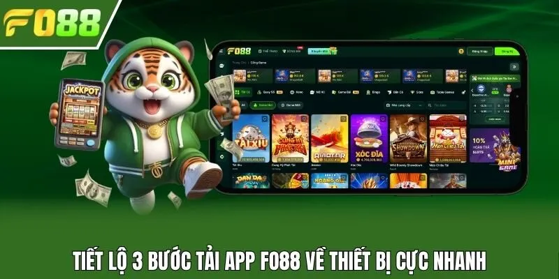 Tiết lộ 3 bước tải app Fo88 về thiết bị cực nhanh